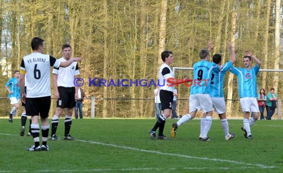 FV Elsenz - SV Rohrbach/S 17.04.2013 Kreisliga Sinsheim (© Siegfried)